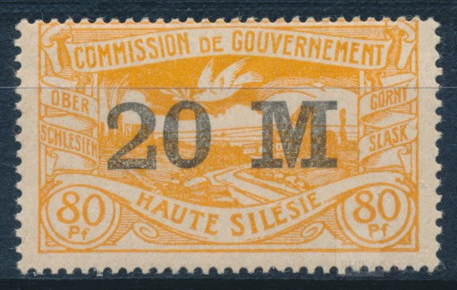 Aufdruck 1922  | Michel-Nr. 43 b | postfrisch