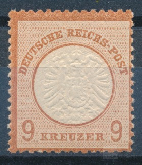 großer Brustschild 1872  | Michel-Nr. 27 a | postfrisch