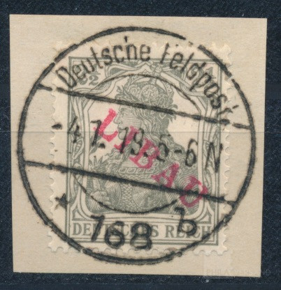 Libau local issue 1919  | Michel-No. Libau I b | piece