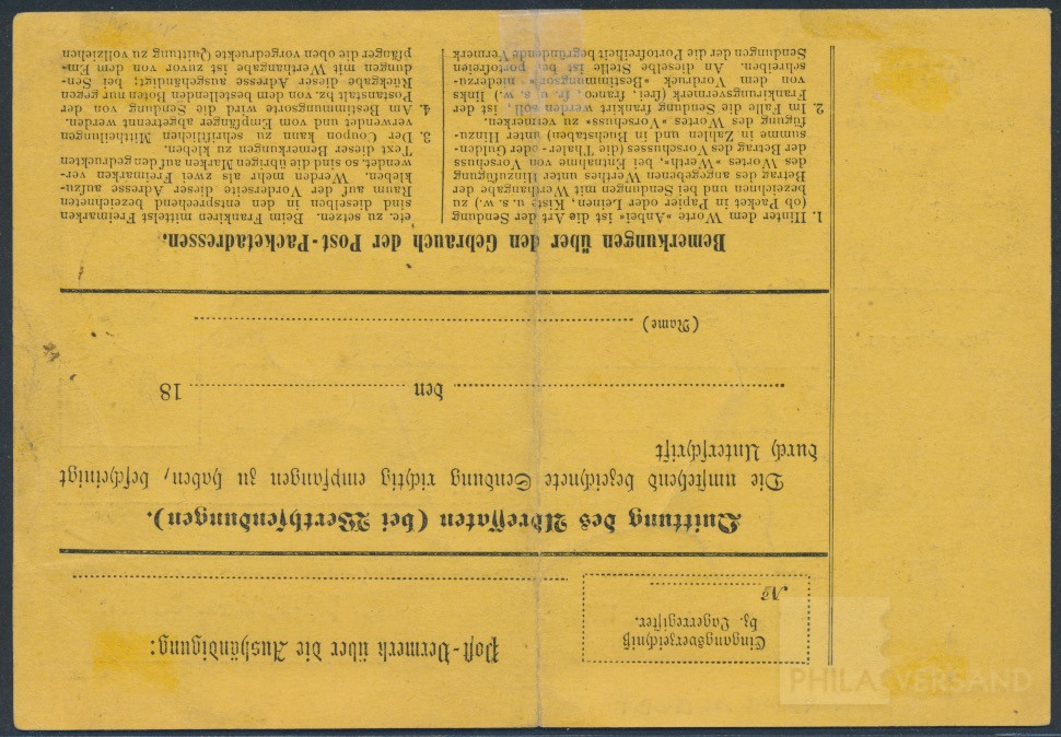 1872 small shield  | Michel-No. 11 | Cover/Card
