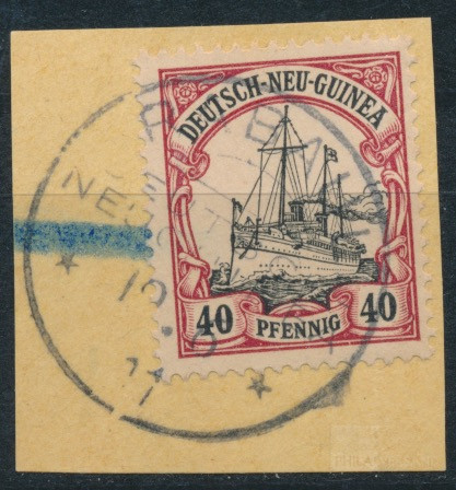 Yacht 1901  | Michel-No. 13 Stempel | piece