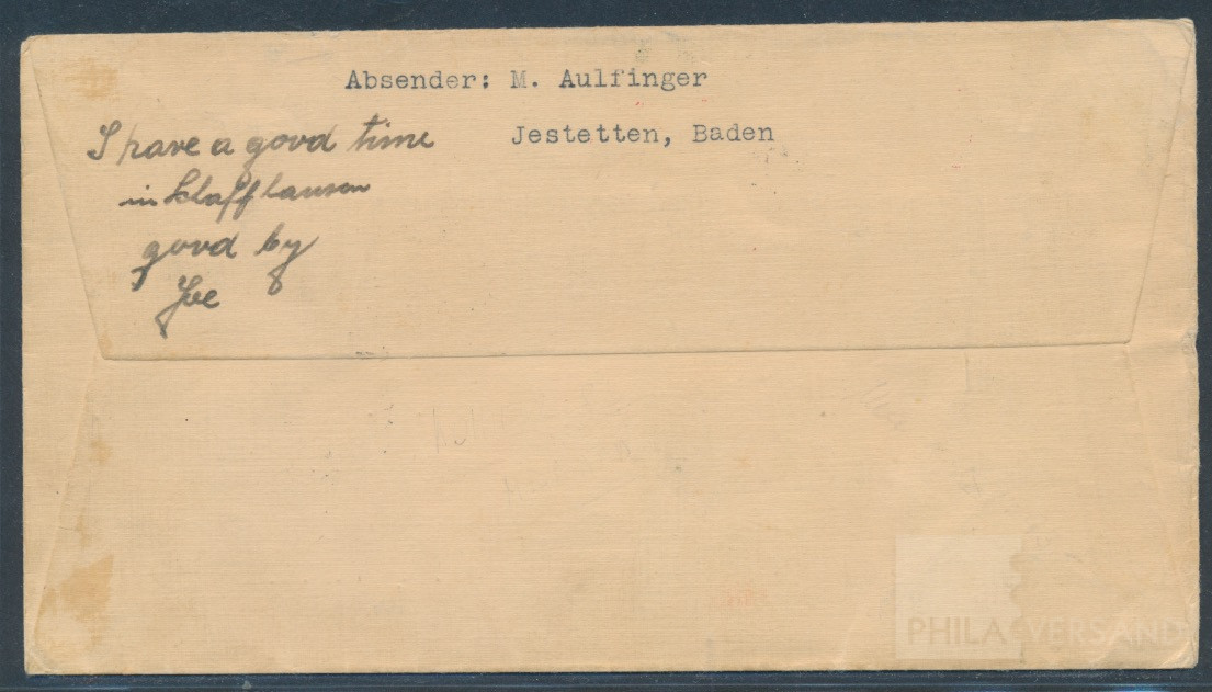 Cartapult mail 7.7.1932  | Michel-No. Graue K 113 SZ | Cover/Card