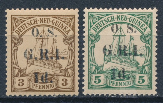 1914 officials  | Michel-No. Dienst 1-2 | never hinged