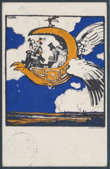 Munich airmail 1912  | Michel-No. PF 15-02/a | Cover/Card