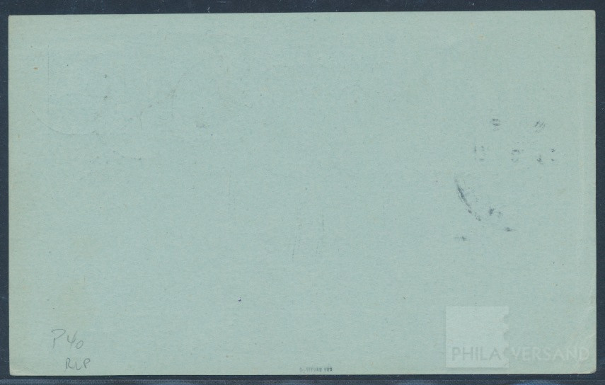 Krone 1902  | Michel-Nr. M P 40, 8 | Brief/Karte