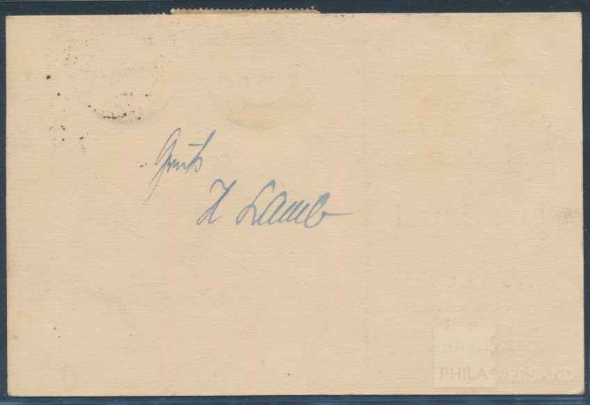 BALUG 1st flight 1920  | Michel-No. Erstflug 20.8 01 | Cover/Card