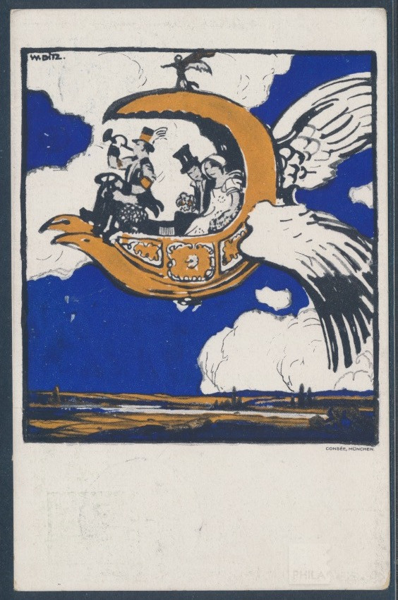 Nuremberg airmail week 1912  | Michel-No. Michel 16-02 | Cover/Card