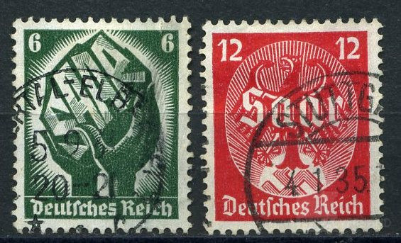 Saarabstimmung 1934 | Michel-Nr. 544-545 | gestempelt