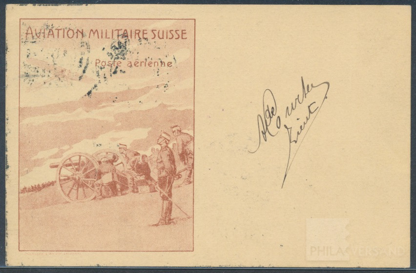 Lausanne airmail 1913  | Michel-No. Handbuch 12 C | Cover/Card