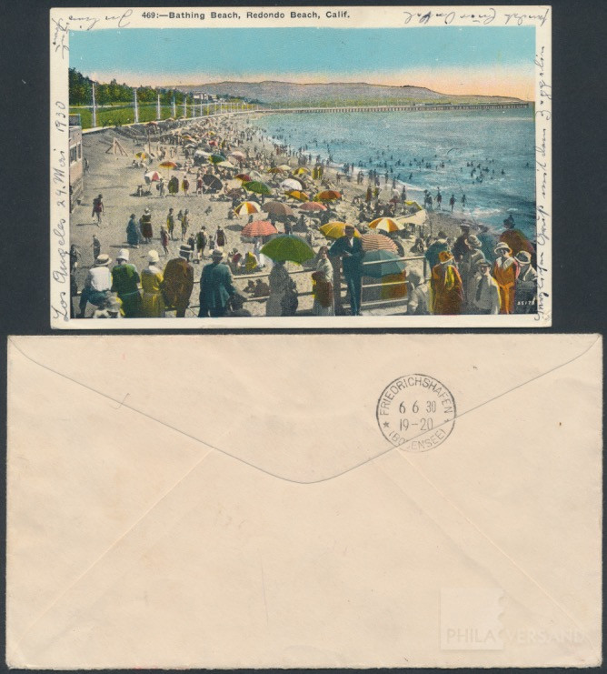 Südamerikafahrt 1930  | Michel-Nr. Sieger 64 F-H | Brief/Karte