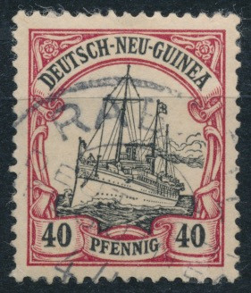 1900 40 Pfg. Yacht  | Michel-No. 13 | used