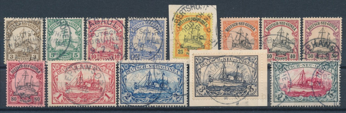 yacht 1900  | Michel-No. 7-19 | used