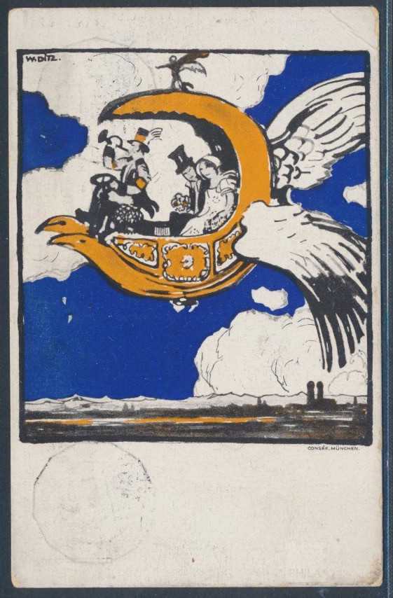 Munich airmail 1912  | Michel-No. Michel 15-02/b | Cover/Card
